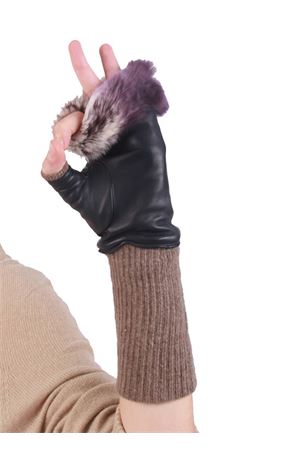 Fingerless lined gloves Capri Gloves | CG701VIOLA